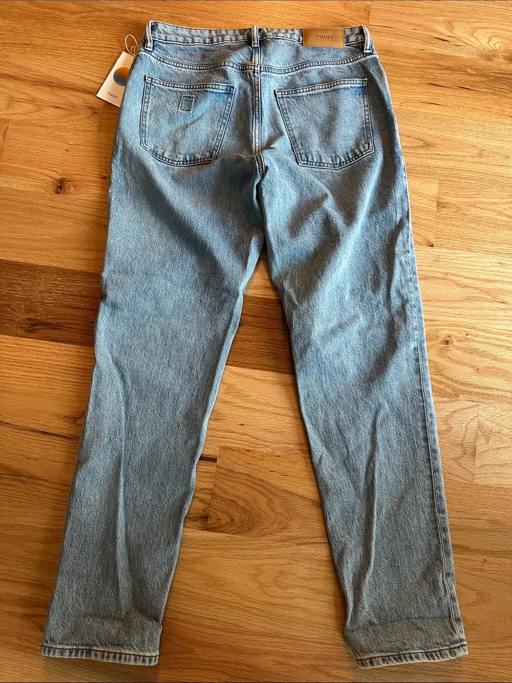 Vuori Light Blue Slim Straight Men's Jeans